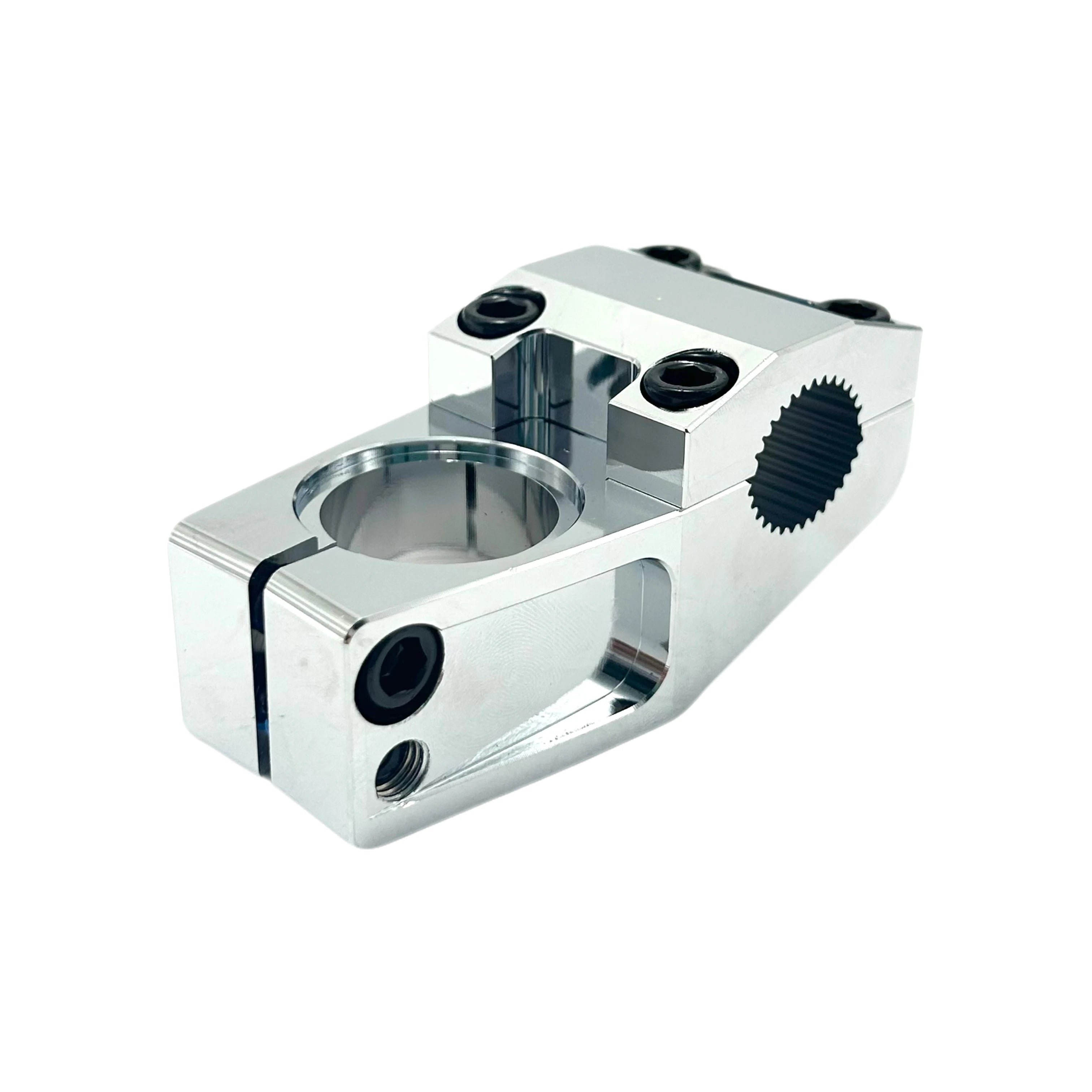 BMX Stem V‑MX4 (22.2 mm) — CNC aluminum alloy short handlebar stem for BMX racing and MTB; ideal for custom bike builds and accessories