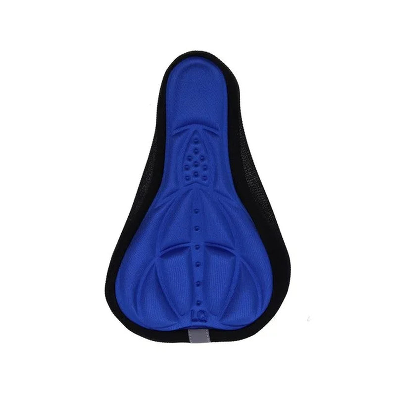 Bicycle Saddle 3D Soft Cycling Seat Cover MTB Mountain Bike Thickene Sponge Pad Outdoor Breathable Cushion 28X16Cm 4 Colors