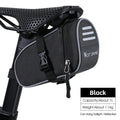 Portable Bike Tail Bag 1.2L Reflective Cycling Bag Ultralight Waterproof Bike Saddle Bag MTB Road Bike Accessories