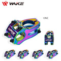 WAKE Rainbow Color Bicycle Handlebar Stem Road Bike Stem MTB BMX for Mountain Bike Parts