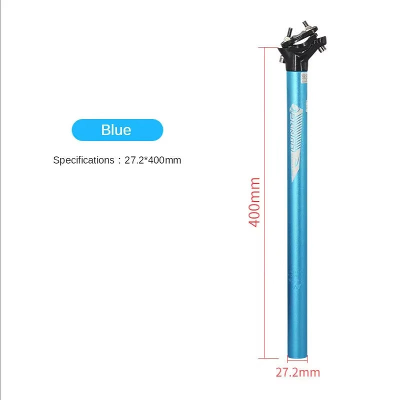 Mountain Road Bicycle Seatpost Ultralight Aluminum Alloy MTB Bike Seat Post Seat Tube 27.2/30.9/31.6Mm*400Mm Cycling Parts