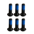 NFOX stainless‑steel T25 M5×16 mm brake disc screws — lengthened MTB/road bicycle rotor bolts; available in 6‑ or 12‑piece universal sets