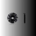 EVOSID Bicycle Headset Cap MTB Road Bike Stem Headset Top Cap Cover CNC with Screw for 28.6Mm Fork Head Tube Cycling Accessories