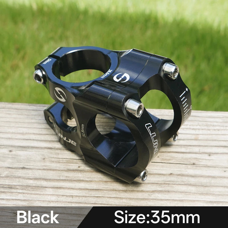 CNC Bike Stem 35Mm Mtb Bicycle Bridge 31.8Mm Handlebar Riser Aluminium Alloy Power