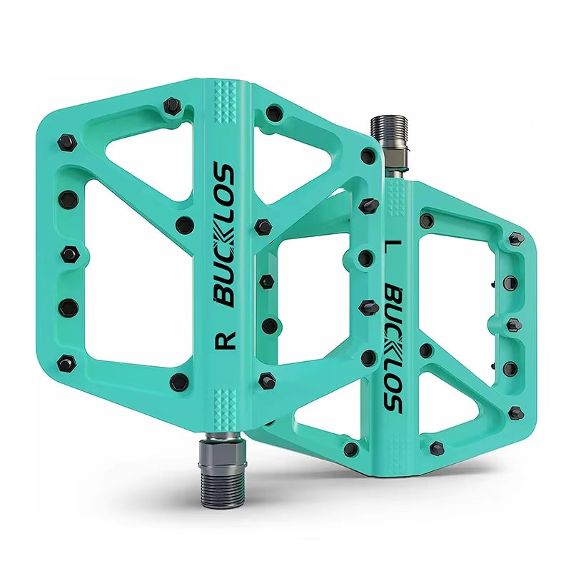 Bike Pedal Ultralight Pedal Platform for Road Mountain Bike Anti-Slip Nylon Sealed Bearings Flat Pedals MTB Bicycle Part