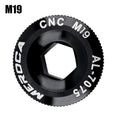 Bicycle Crank Cover Hollowtech Crank Bolt M18-M19 M20 Mountain Road Bike Crank Cover Cranks-Arm Bolt Bicycles Accessories Tools