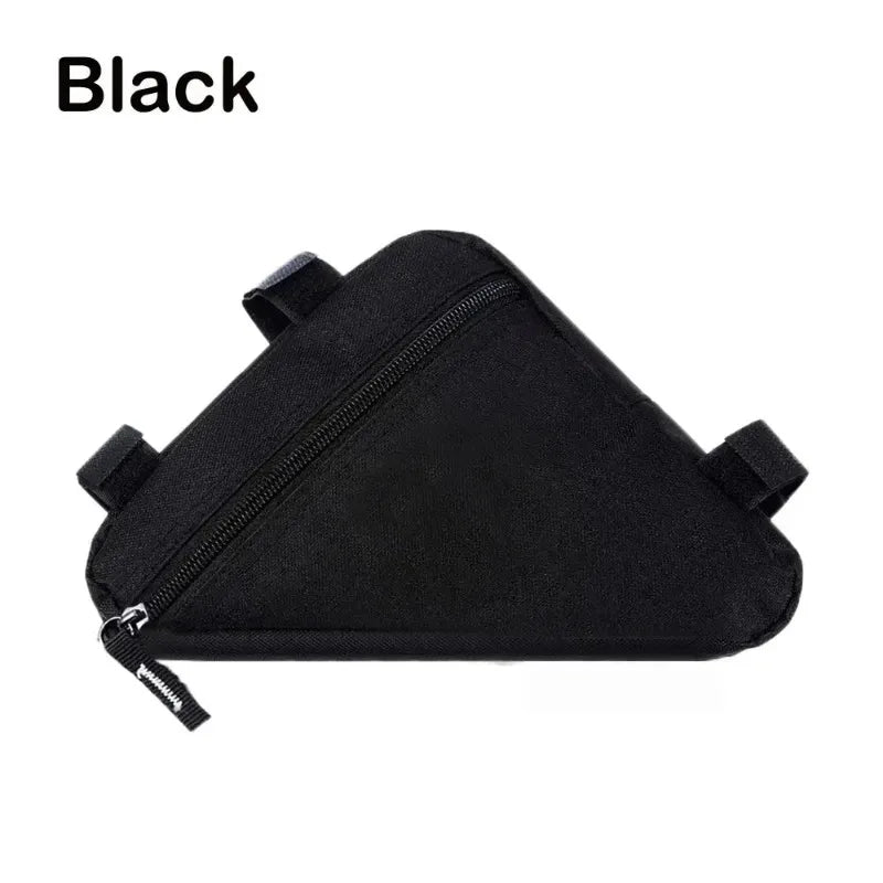 1PC Waterproof Bicycle Bag Front Tube Frame Handlebar Triangle Pouch Cycling Accessory with Frame Holder