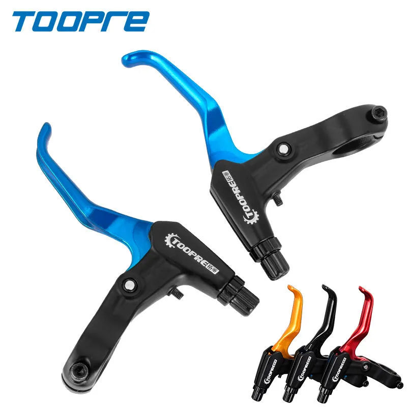 FR5 Aluminum Alloy Bicycle Brake Handle Grips for MTB Road Bike Colorful Brake Levers Kids Brake Levers Universal
