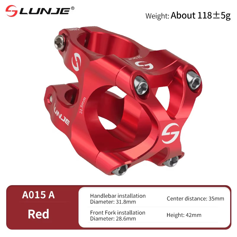 MTB Road Bike Stem CNC Mountain Bicycle Bridge 31 8 Short Road Bike Power High Strength Climbing Riser 45Mm Mtb Power