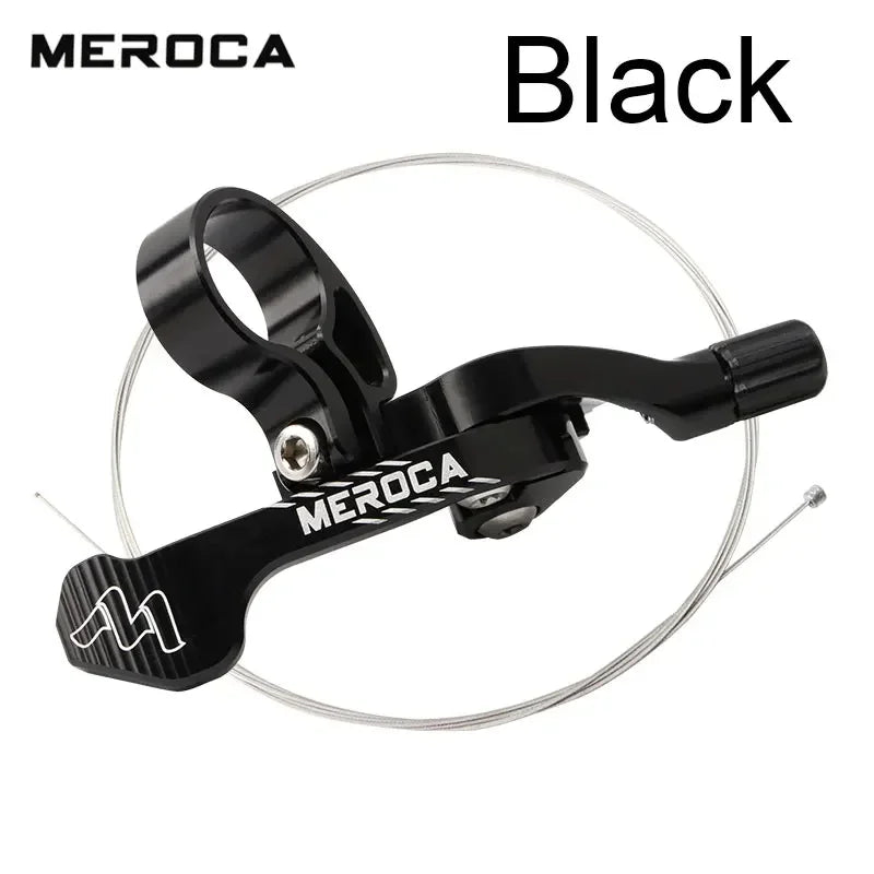 MEROCA Bicycle Dropper Seatpost Remote Wire Control MTB Mountain Road Bike Seat Tube Switch Height Cable Adjustable Lever