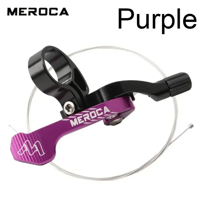 MEROCA Bicycle Dropper Seatpost Remote Wire Control MTB Mountain Road Bike Seat Tube Switch Height Cable Adjustable Lever