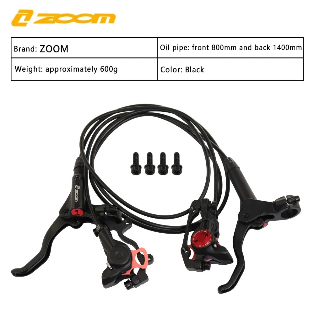 Hydraulic Bicycle Brake HB-875 Mountain Bike Disc Brake Front 800Mm /Rear 1400Mm Hydraulic Brake MTB Bicycle Accessories