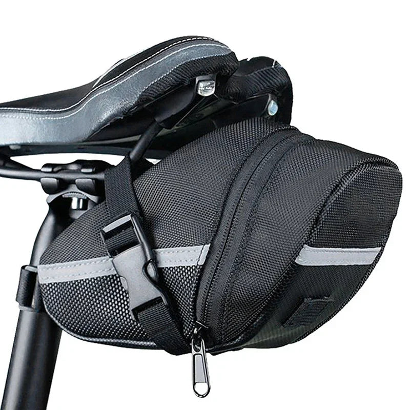 Nylon Bicycle Bag Waterproof Mountain Bike Saddle Storage Seat Rear Tool Pouch Outdoor Cycling Accessories