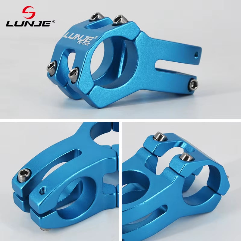 Bicycle Handlebar Stem MTB Power Short 45Mm Mountain Bike Bridge 25.4/31.8Mm Pipe Cycling Stem Riser Table