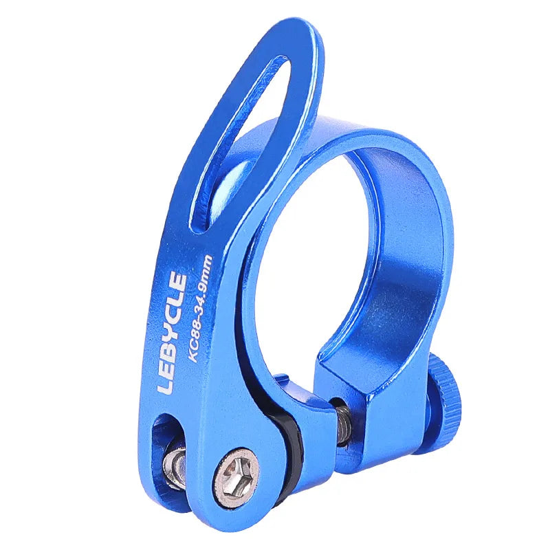 MTB/Road Quick‑Release Seatpost Clamp — 28.6 / 31.8 / 34.9 mm