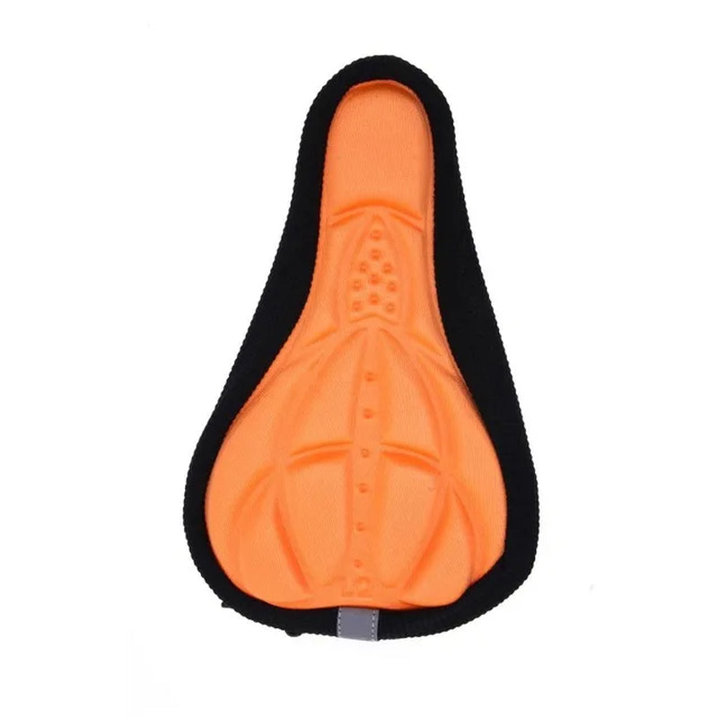 Bicycle Saddle 3D Soft Cycling Seat Cover MTB Mountain Bike Thickene Sponge Pad Outdoor Breathable Cushion 28X16Cm 4 Colors