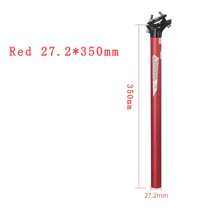 Mountain Road Bicycle Seatpost Ultralight Aluminum Alloy MTB Bike Seat Post Seat Tube 27.2/30.9/31.6Mm*400Mm Cycling Parts