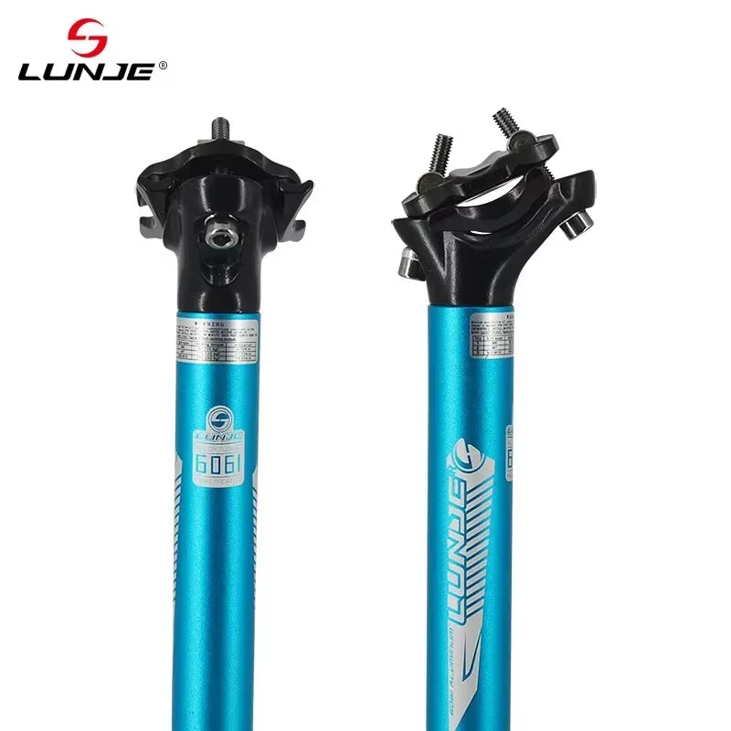 Mountain Road Bicycle Seatpost Ultralight Aluminum Alloy MTB Bike Seat Post Seat Tube 27.2/30.9/31.6Mm*400Mm Cycling Parts