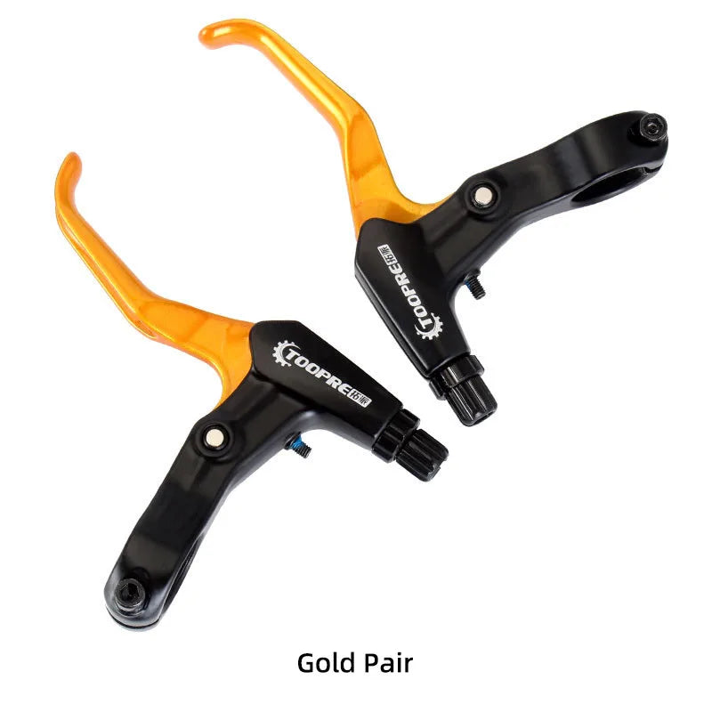 FR5 Aluminum Alloy Bicycle Brake Handle Grips for MTB Road Bike Colorful Brake Levers Kids Brake Levers Universal