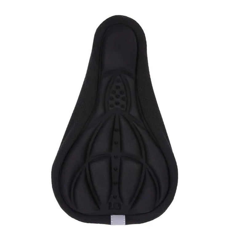 Bicycle Saddle 3D Soft Cycling Seat Cover MTB Mountain Bike Thickene Sponge Pad Outdoor Breathable Cushion 28X16Cm 4 Colors